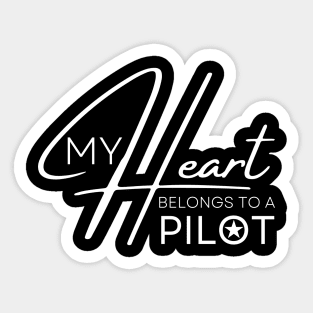 Pilot Wife Sticker